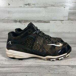 Nike Swingman Baseball 535837-010 Athletic Shoes Lace‎ Up Black Size 12 US
